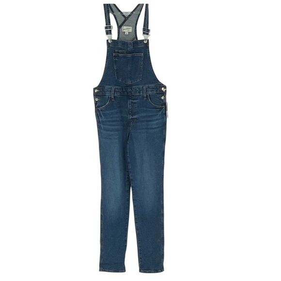 NWT UNIVERSAL THREAD Women’s Denim Overalls Size 6 Blue Jean Stretch Classic NEW - Picture 2 of 12
